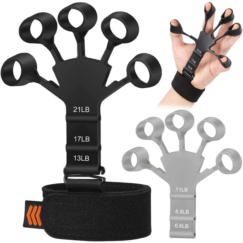 "Finger Force Grip Device: Pain Relief and Hand Strength Trainer"